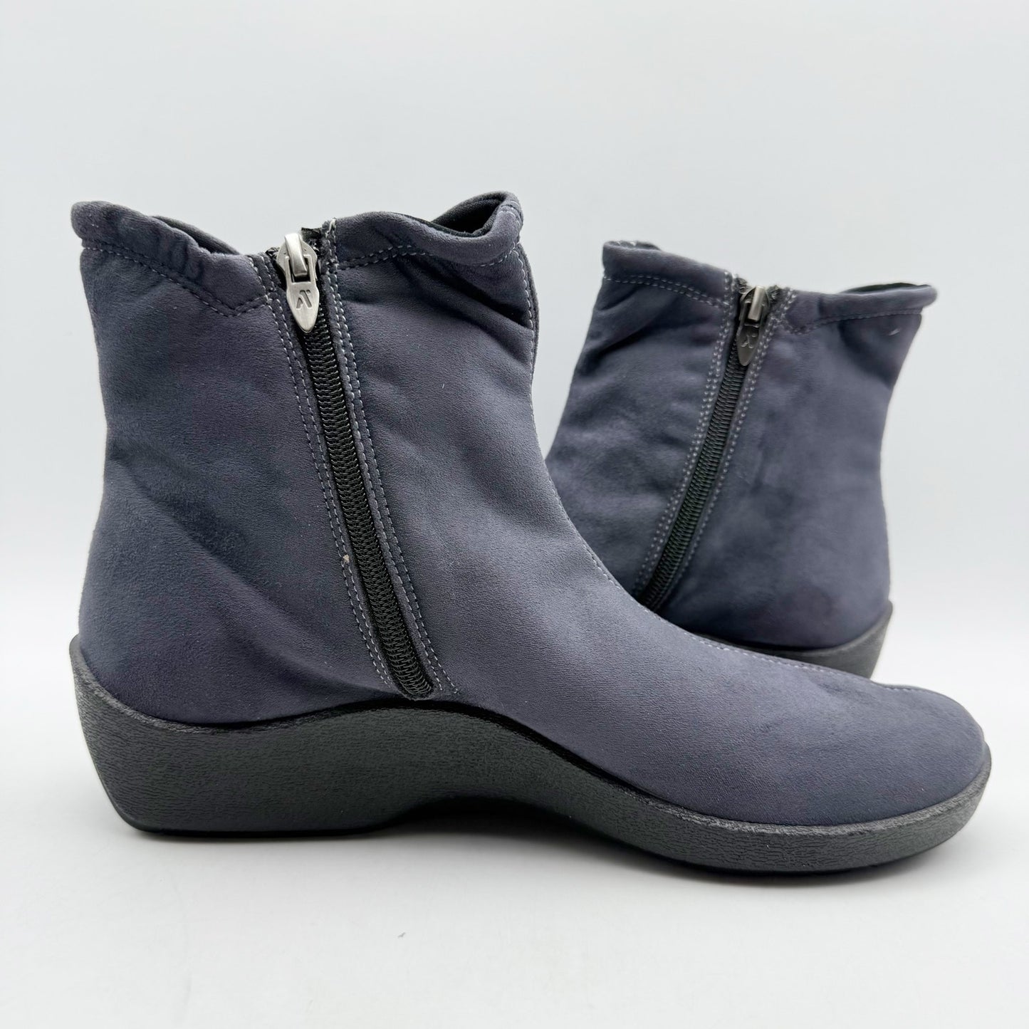 Arcopedico Womens L19 Ankle Boots EU 41 US 9.5-10 Grey Water Resistant NWOB