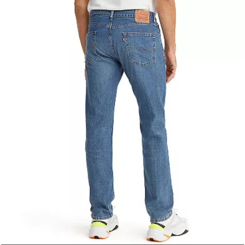 LEVI'S Men's 505 Regular Fit Jeans 34x34 Blue Wash Fremont Drop NWT