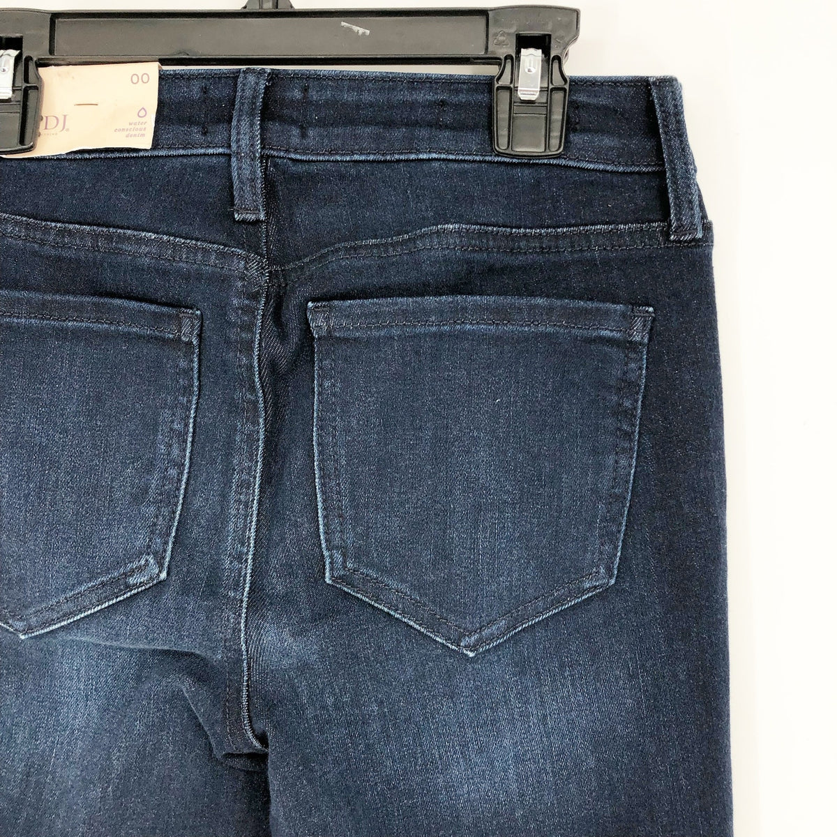 NYDJ Womens Sheri Slim Jeans Size 00 Rapture Blue Cuffed Mid Rise Stretch NWT