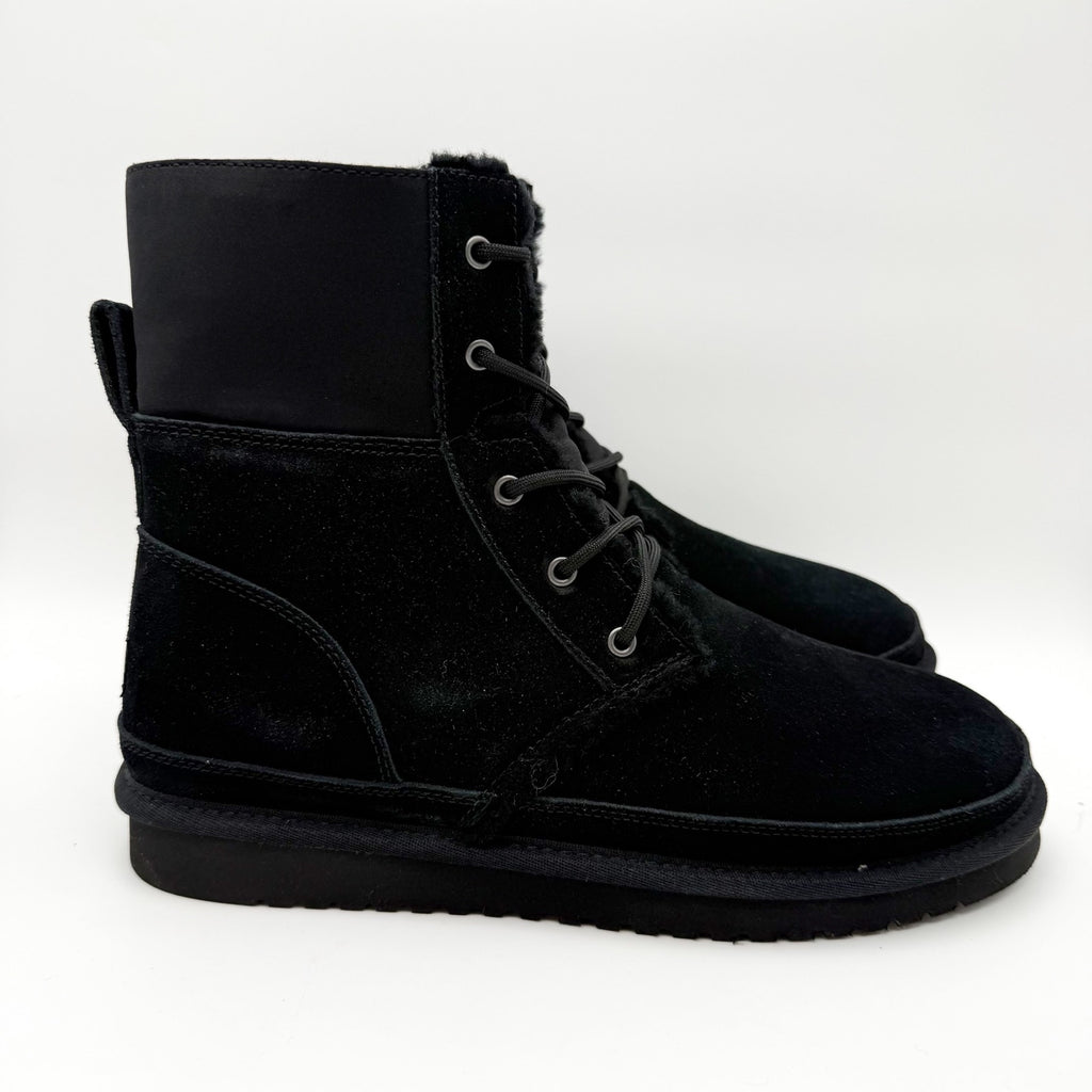 Koolaburra by UGG Womens Advay Tall Boot US 12 EU 43 Black Suede NWOB