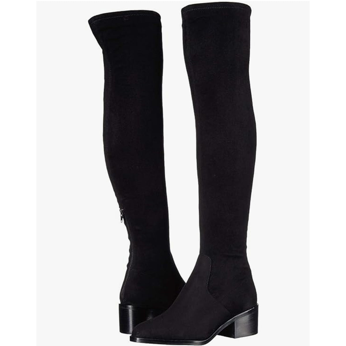 Steve Madden Women's Georgette Over the Knee Boots Size 8 Black Pull On NIB