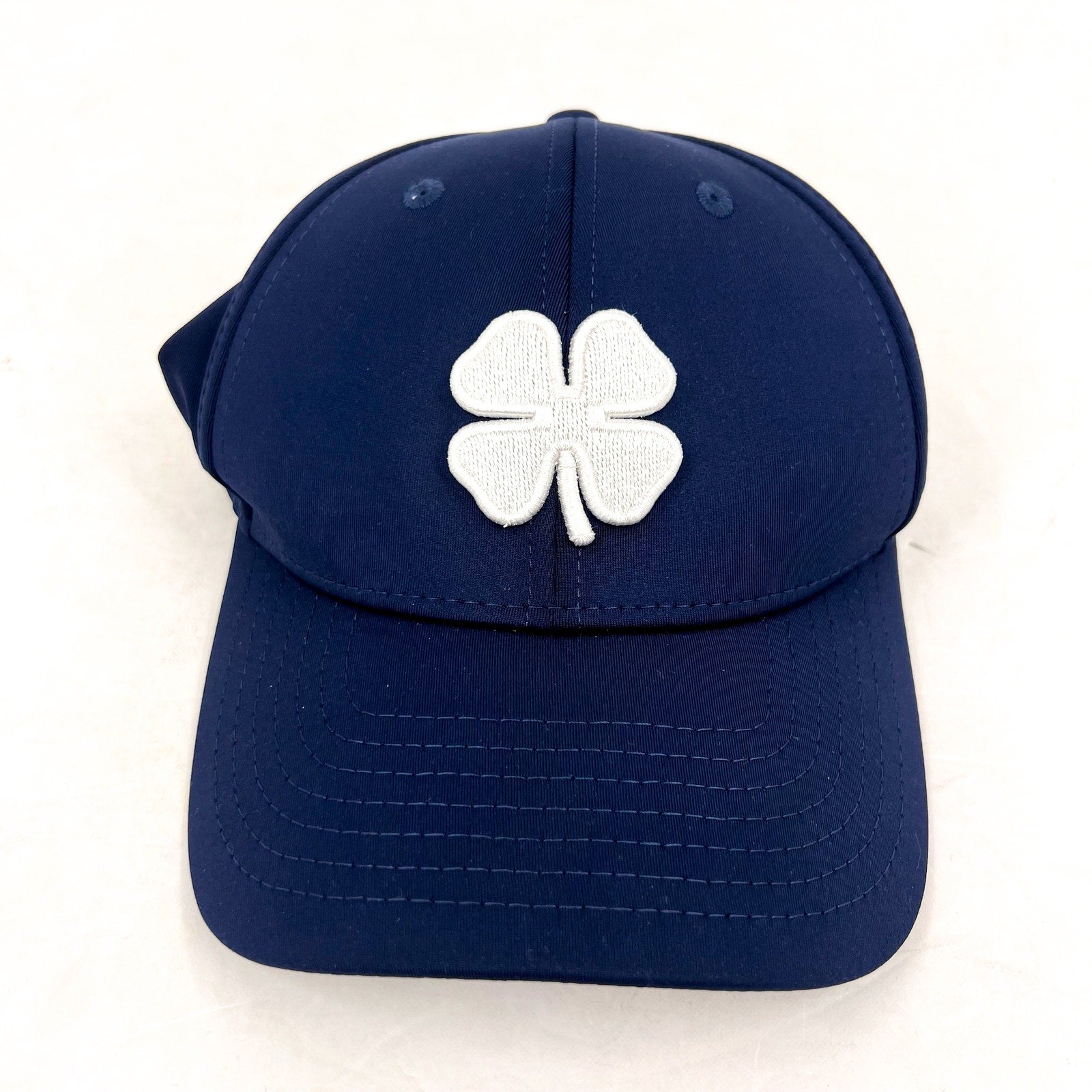 BLACK CLOVER Men's Premium Clover 126 Hat Large/XL Navy Blue White NWOT