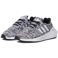 Adidas Kids Swift Run 22 Athletic Shoes Size 5 Grey White Running NWT