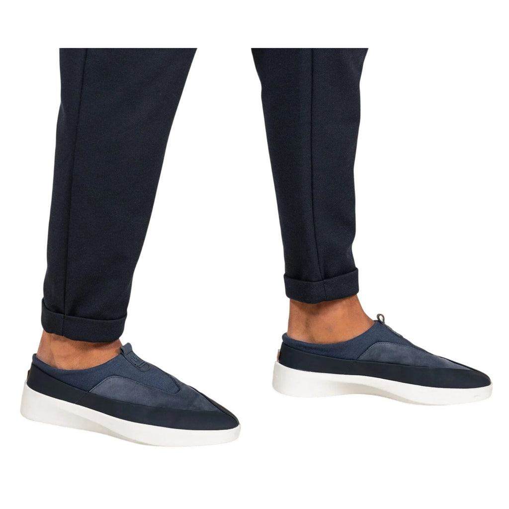 Wolf & Shepherd Cruise Tre Slip On Sneaker MENS 7.5 WOMENS 9 Blue Leather NIB