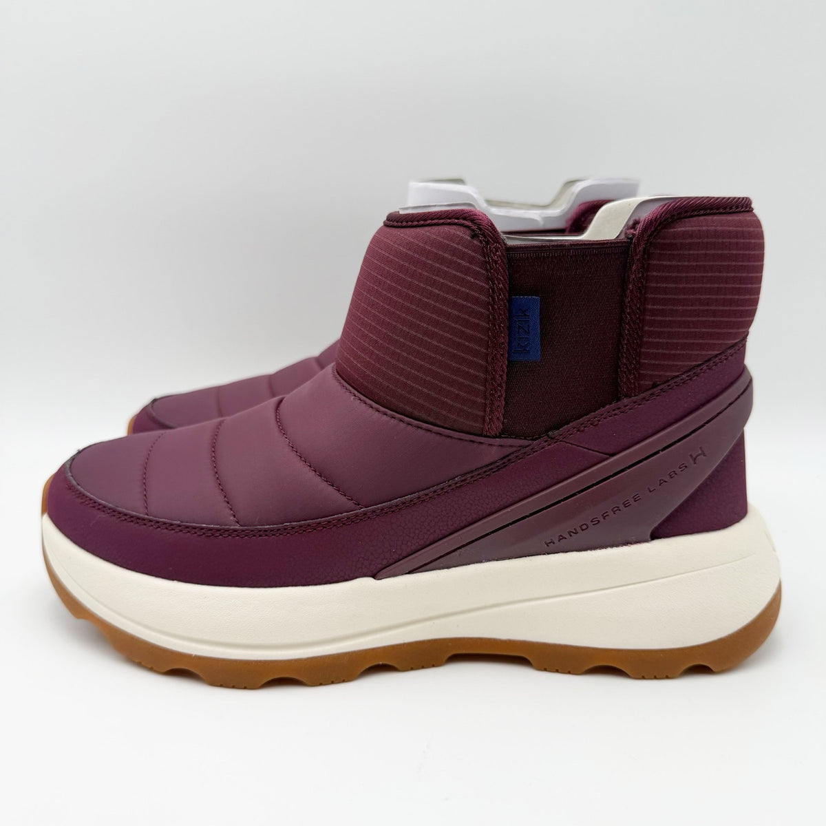KIZIK Womens Juno 2 Low Hands-Free Winter Boots Size 9 Red Wine Insulated NIB