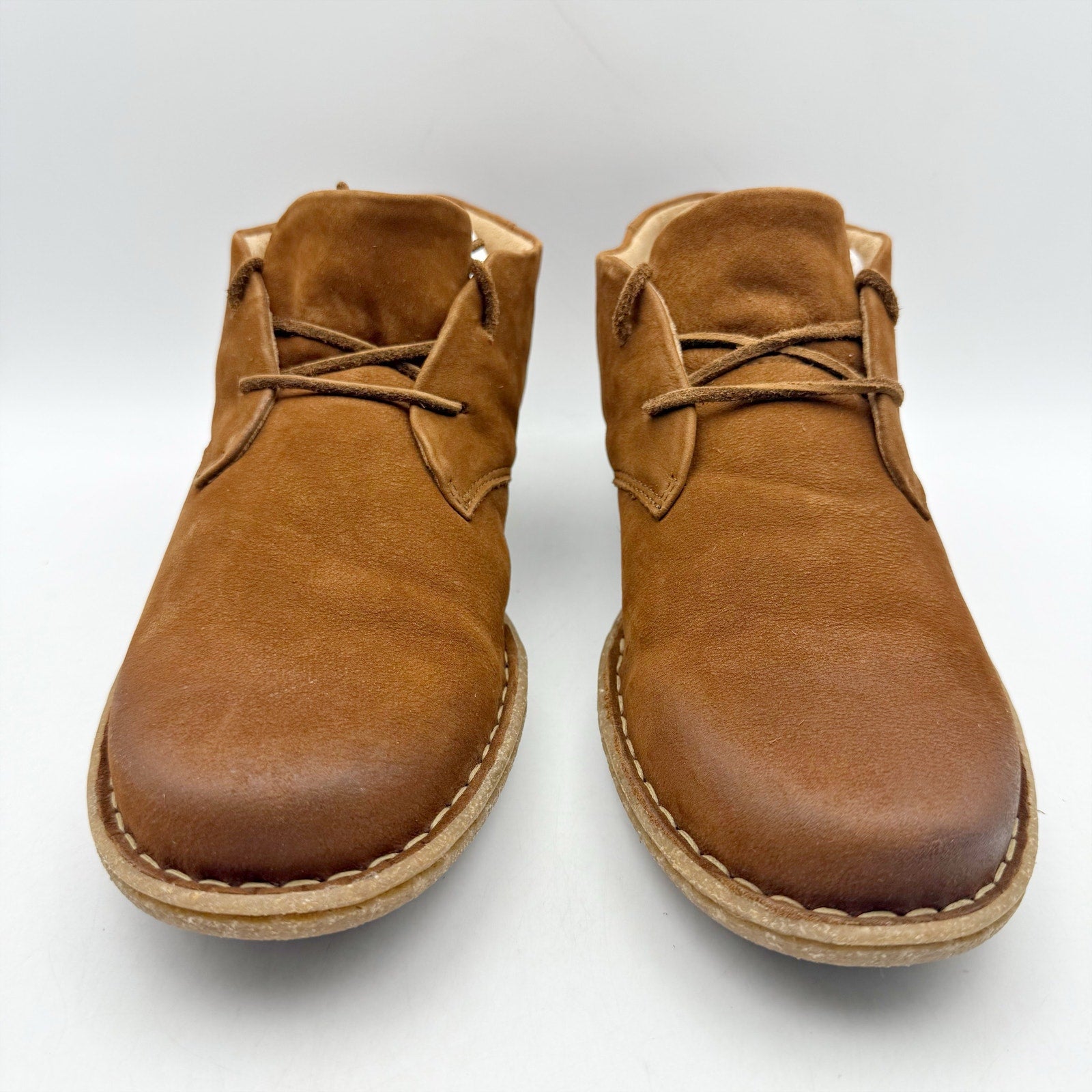 Born Womens Nuala ll Ankle Booties US 9 EU 39.5 Brown Nubuck Leather NWOB