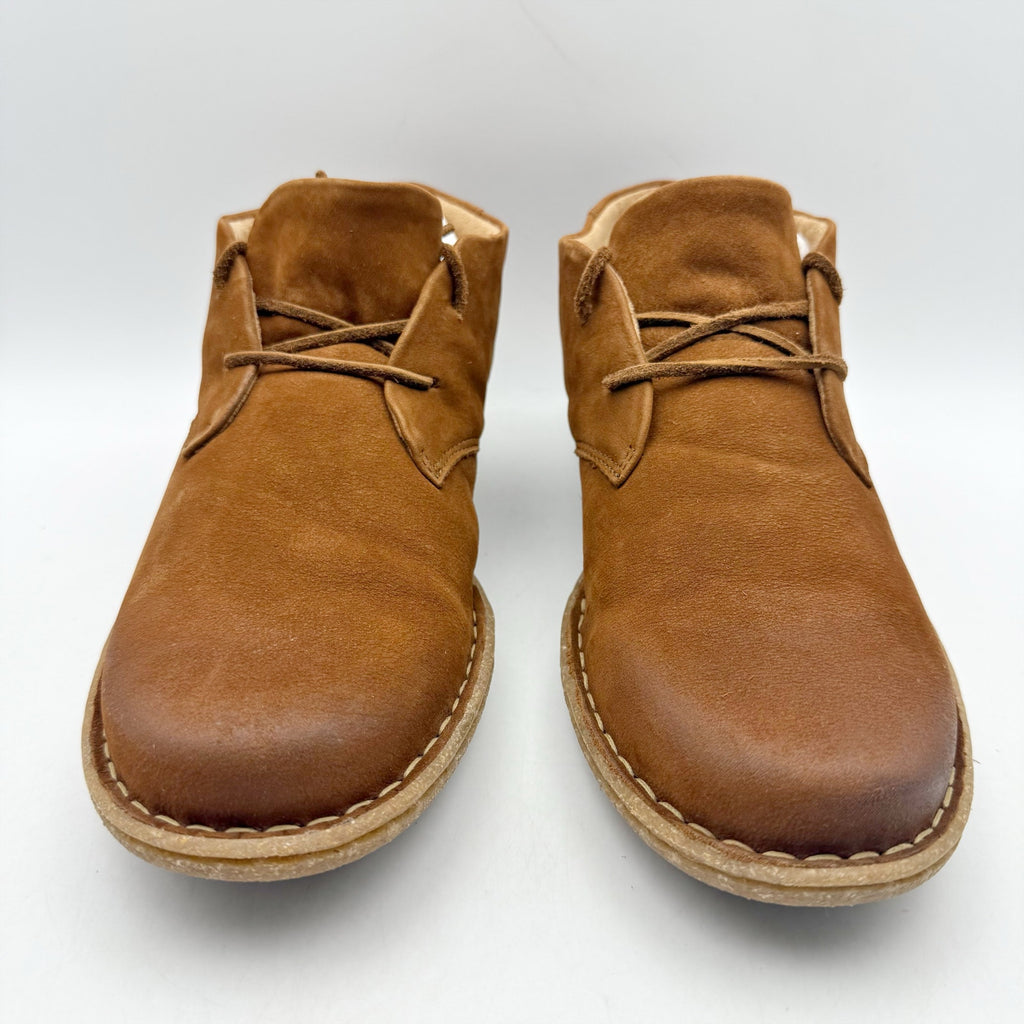 Born Womens Nuala ll Ankle Booties US 9 EU 39.5 Brown Nubuck Leather NWOB