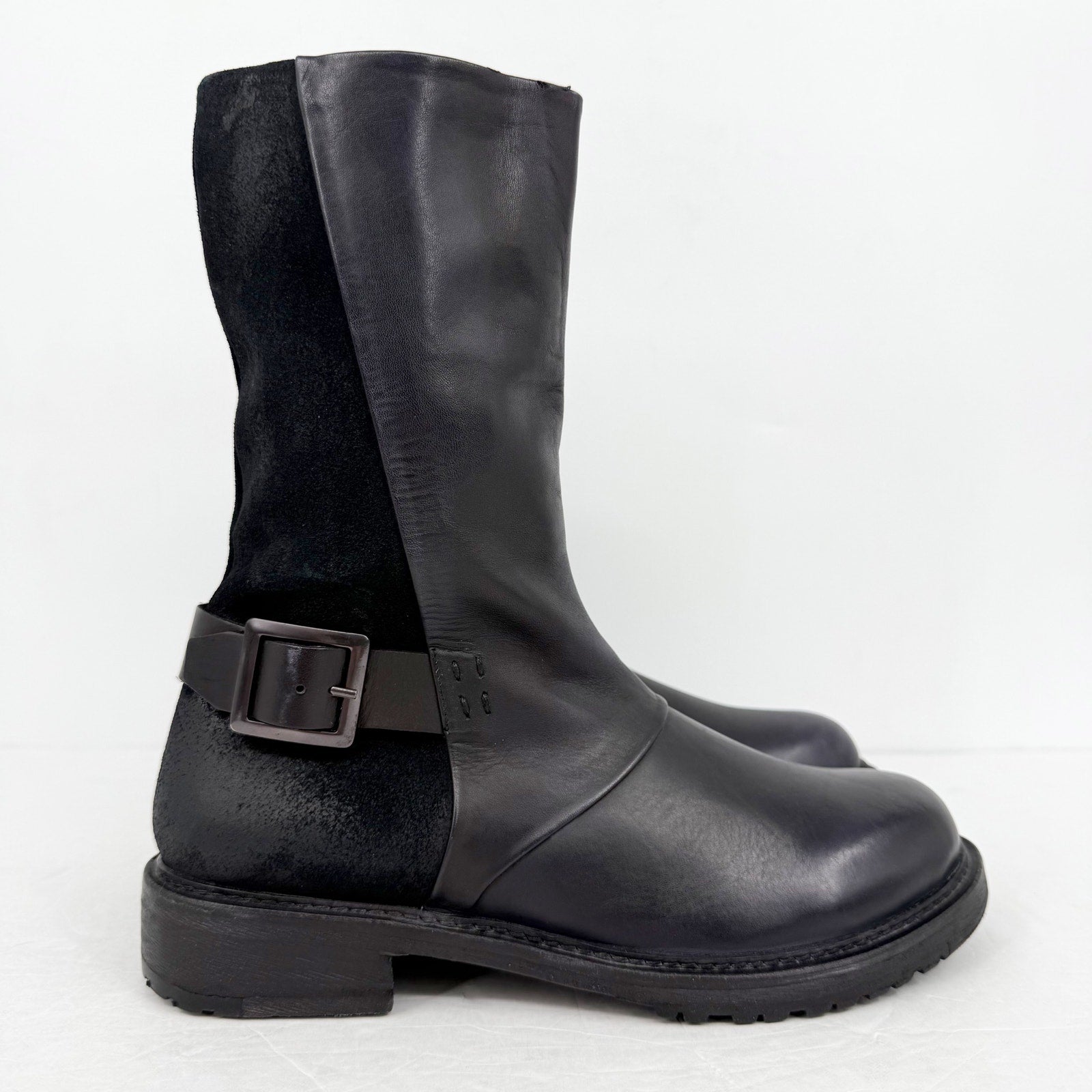 Vintage Foundry Womens Camila Bootie US 8.5 EU 39 Black Leather NIB