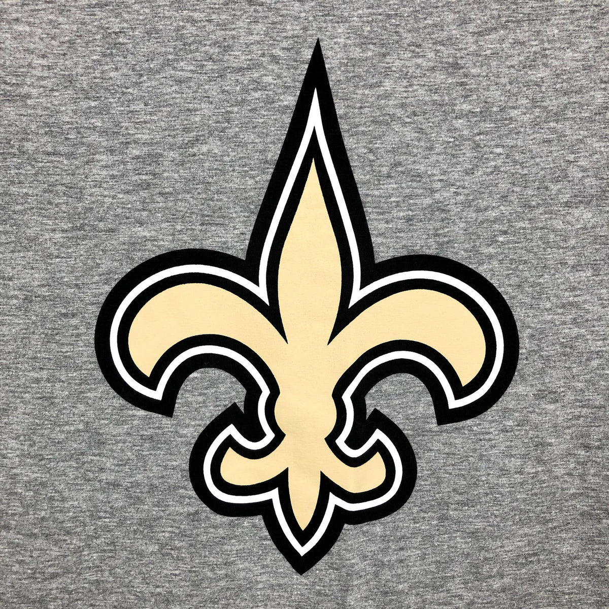 NIKE Men's NFL New Orleans Saints Logo T-Shirt Small Heather Grey NWOT N199-06G