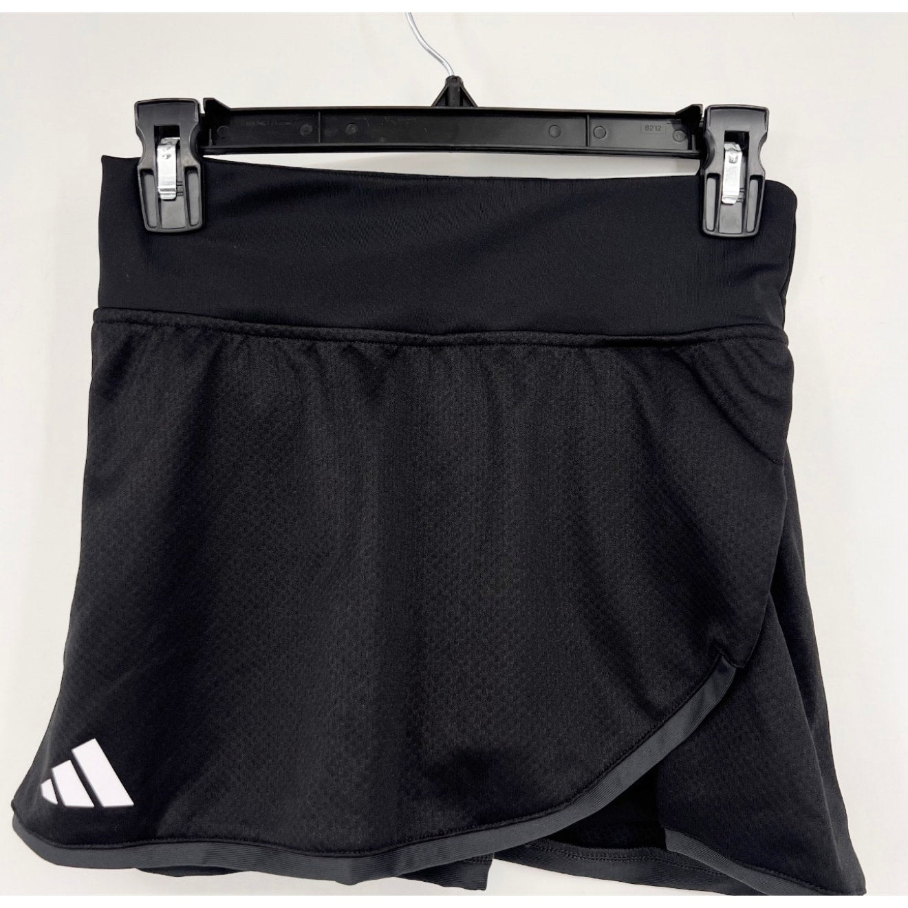 ADIDAS Women's Club Tennis Skirt XS Black Inner Short Skort NWT