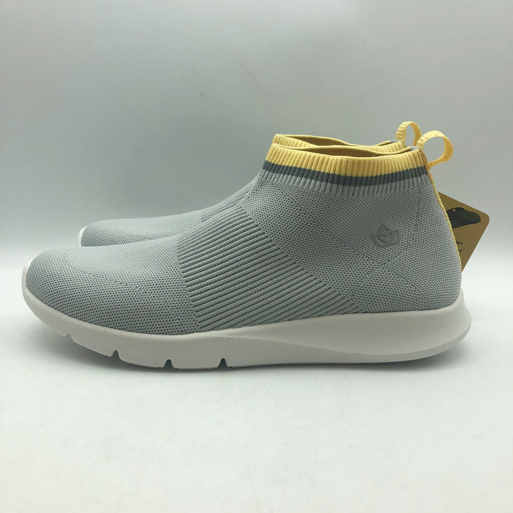 Spenco Waco Womens Pure Love Knit Sneaker Size 9.5 WIDE Glacier Grey Slip On NIB