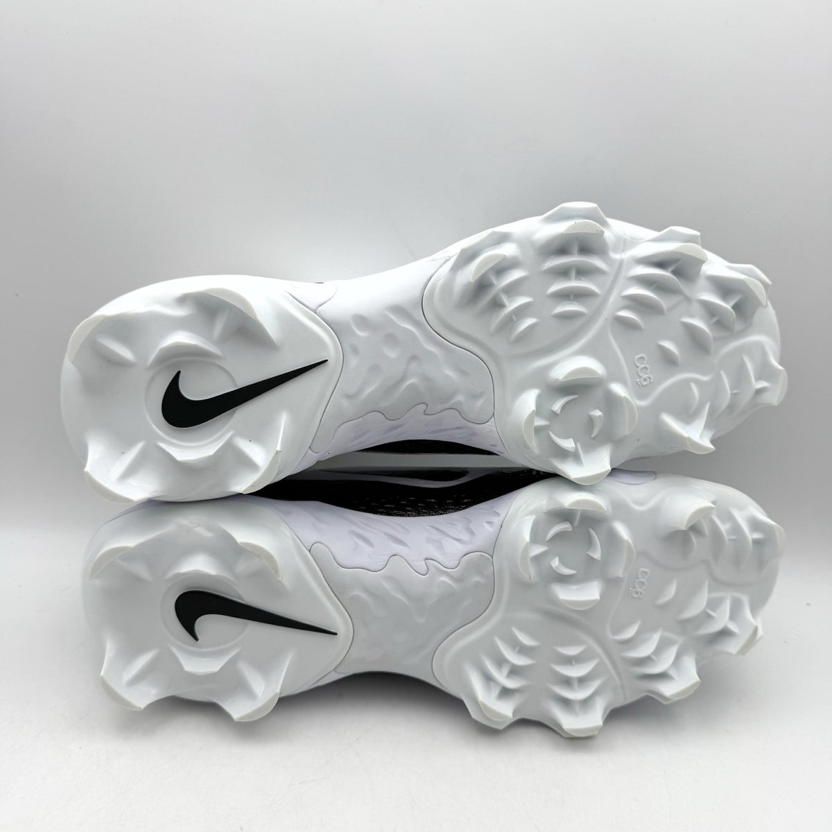 Nike Mens Alpha Huarache Elite 4 Low MCS Baseball Cleats US 11 White FD6255 NWOB