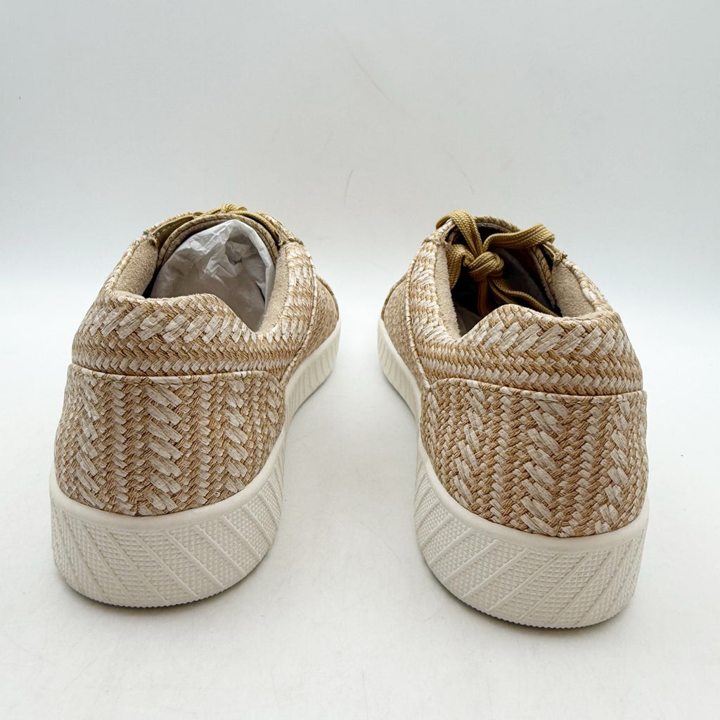 SOUL Naturalizer Womens Neela Sneakers US 8 M EU 38.5 Beige Woven NIB