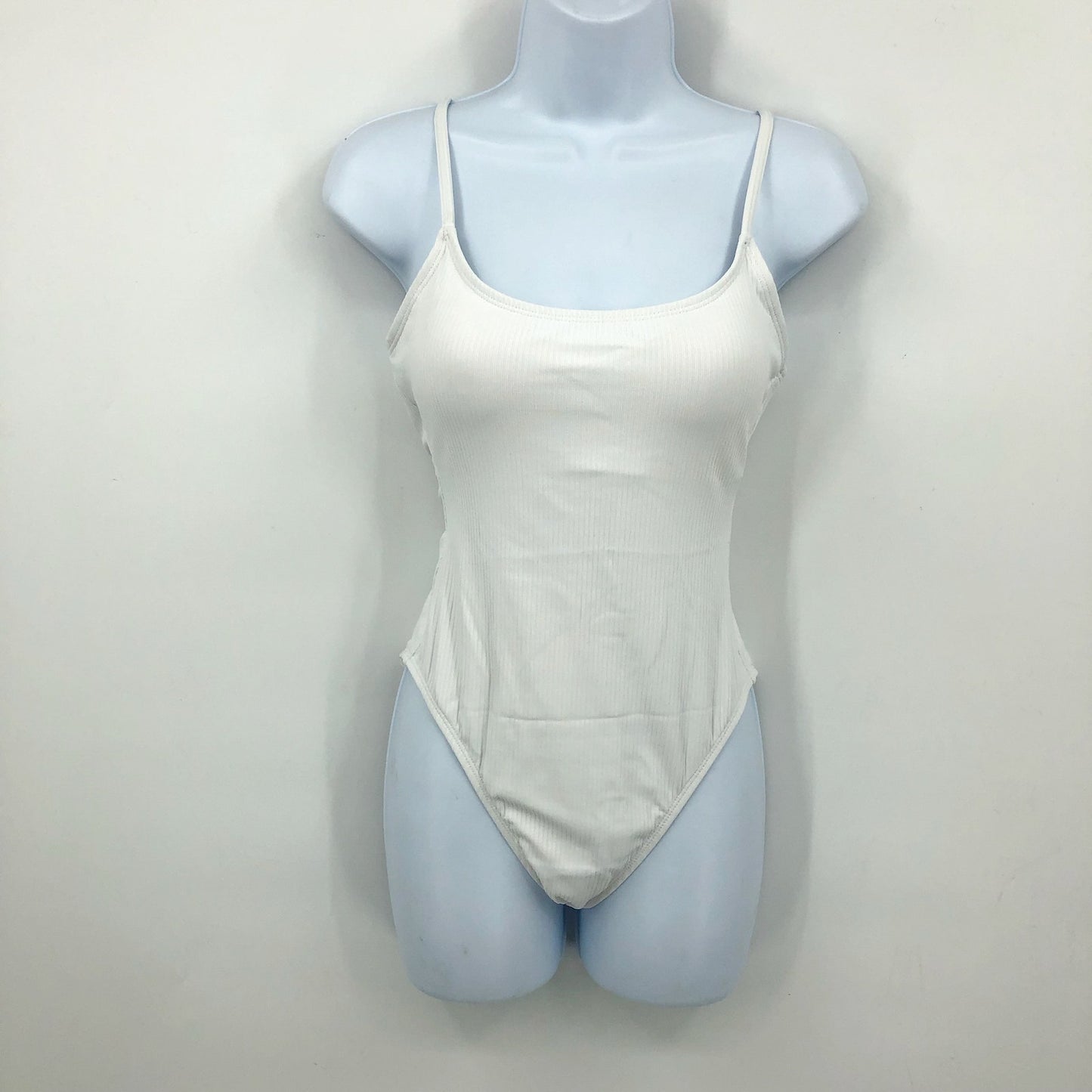 ANDIE SWIM Laguna Ribbed One Piece Swimsuit White XS Tall US 0-2