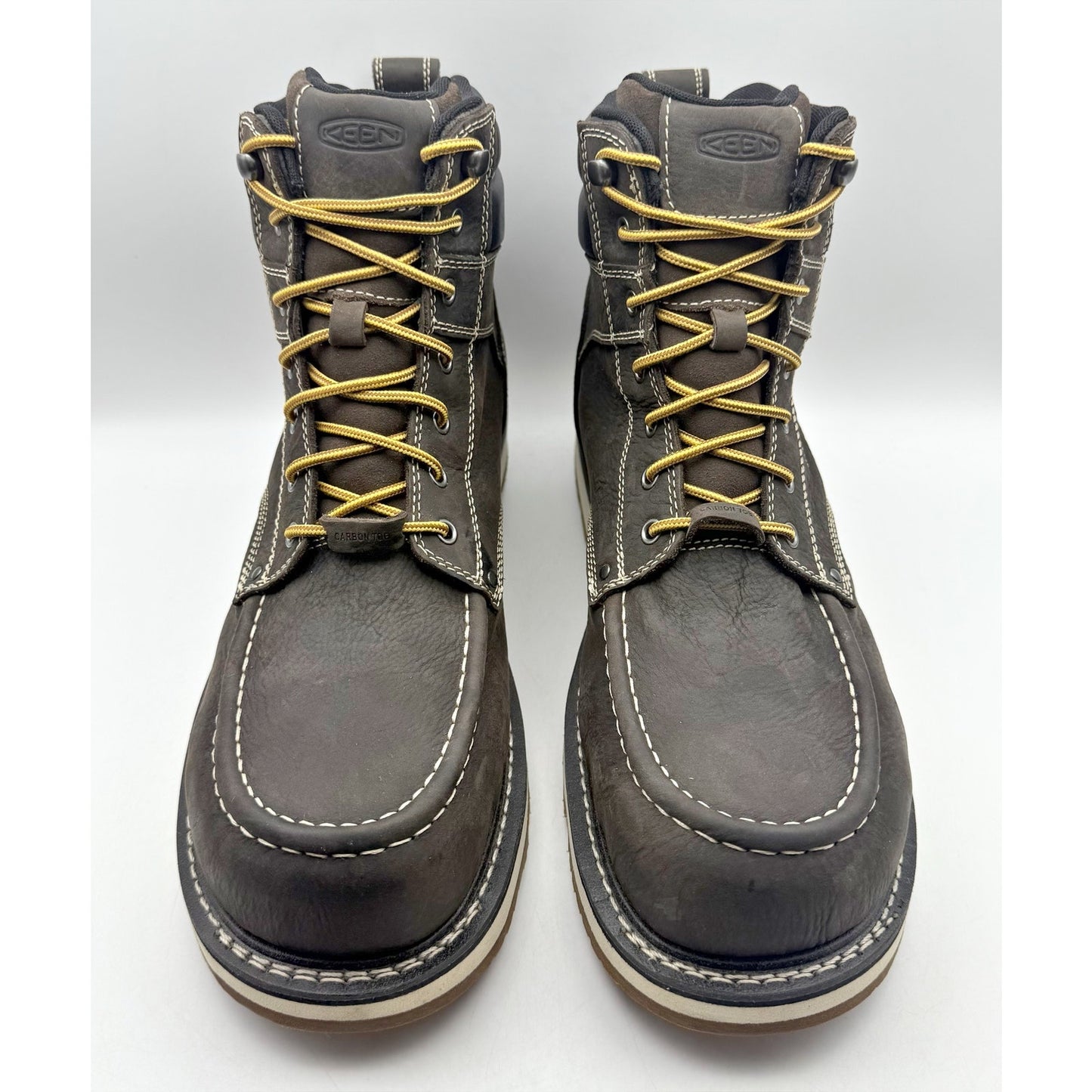 Keen Mens Cincinnati 6" Work Boot US 15 Wide EU 48 Brown Composite Toe WP NIB