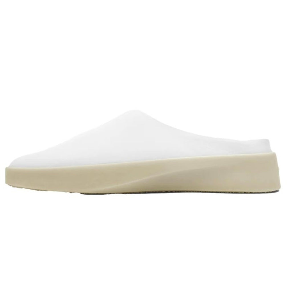 Wolf & Shepherd Cruise Mule Slip On Shoes Mens 5.5 Womens 7 White Leather NIB