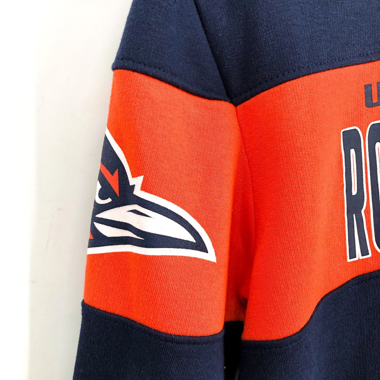 GEN 2 Kids UTSA Roadrunners Red Zone Hoodie Sweatshirt Large Navy Blue NWT