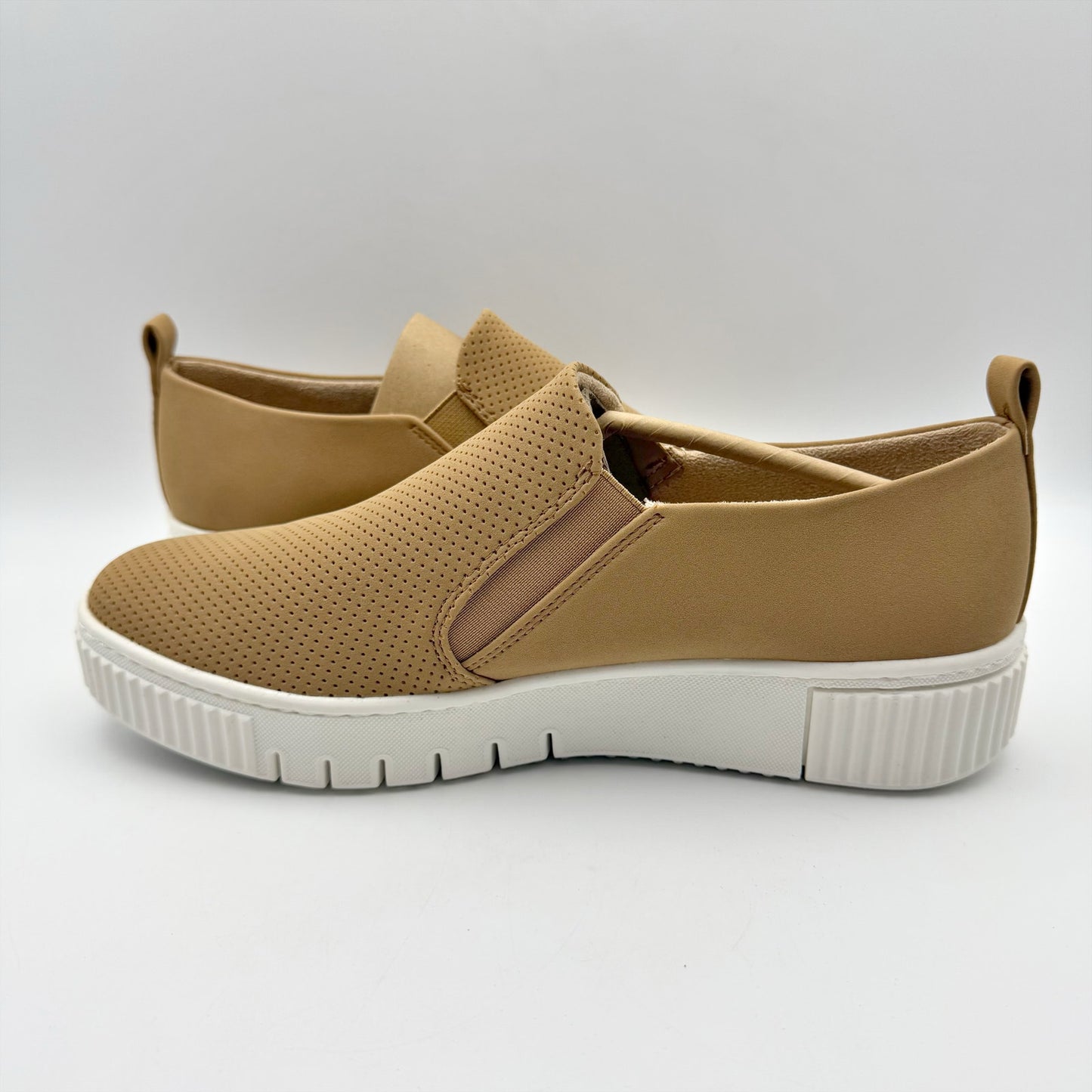 Soul Naturalizer Womens Turner Loafers US 9 Wide EU 40 Brown Slip On NIB