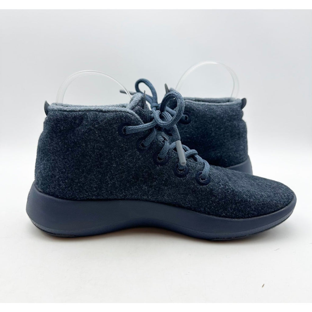 ALLBIRDS Womens Wool Runner-up Mizzles Sneakers US 8 Savanna Night Blue NWOB