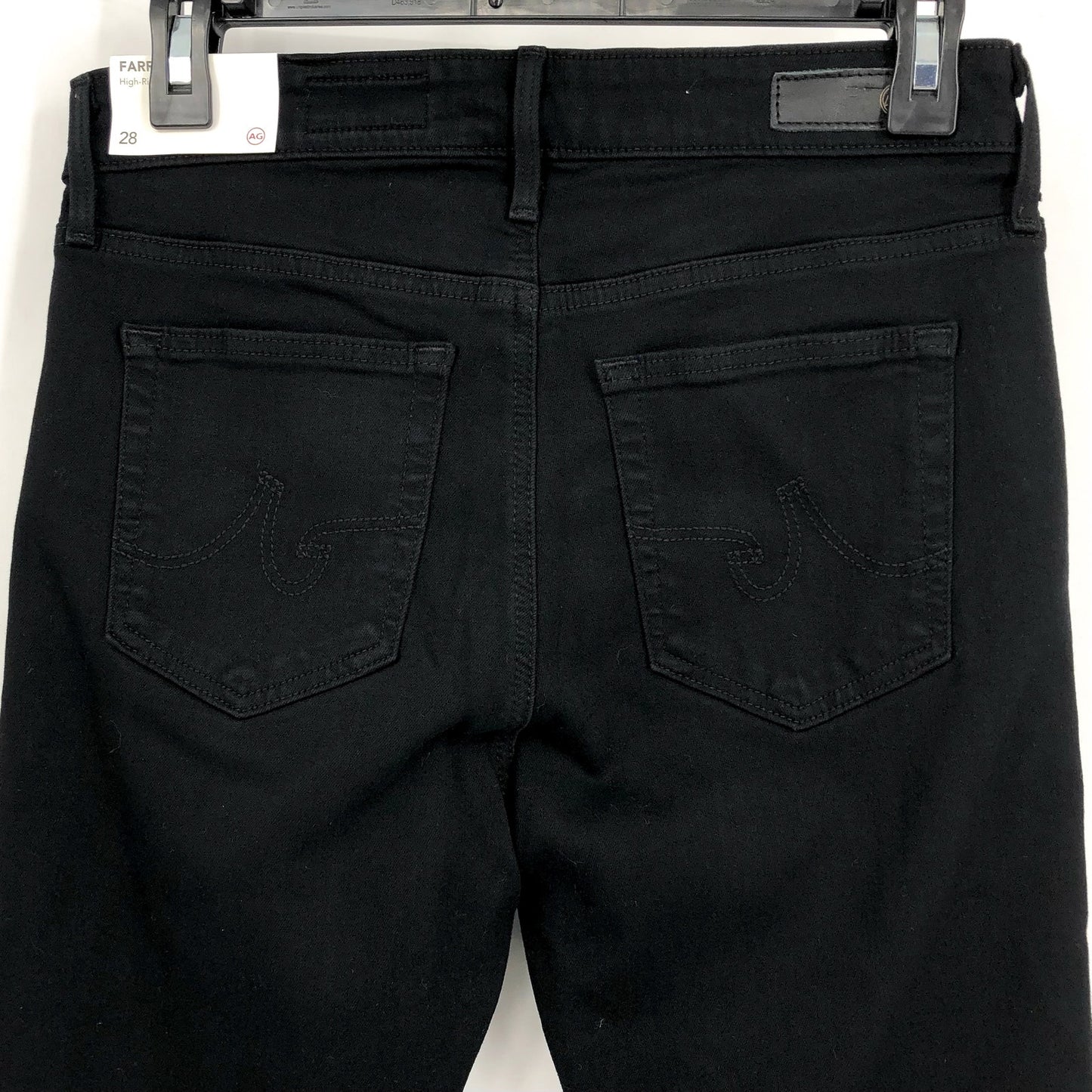 AG ADRIANO GOLDSCHMIED Farrah Skinny Jeans Size 28 True Black