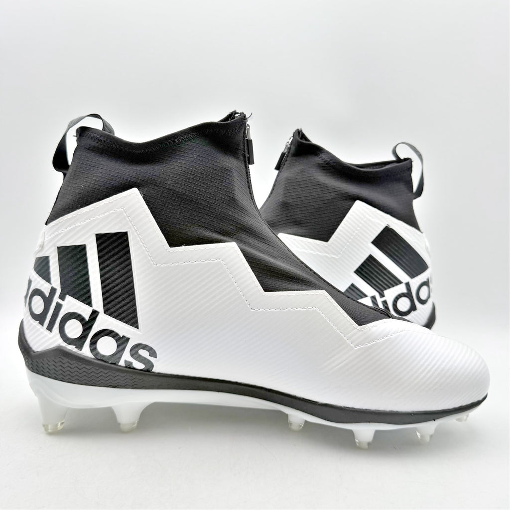 Adidas Mens Nasty Ultra 2.0 Football Cleats US 12 White Black Athletic NWOB