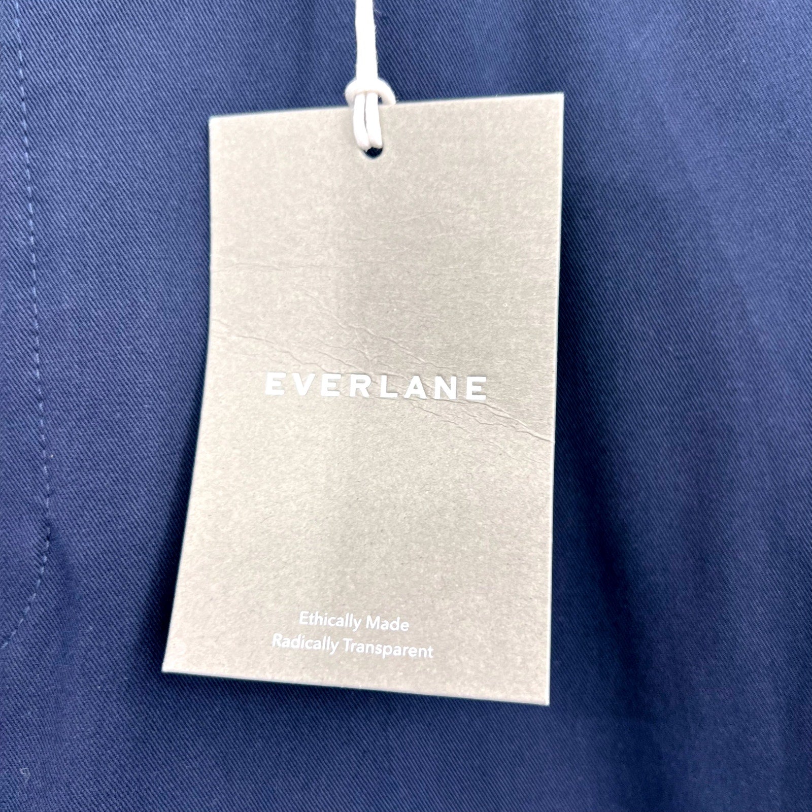 EVERLANE Men's The Performance Chino Pants 29x28 Navy Blue Modern Fit NWT
