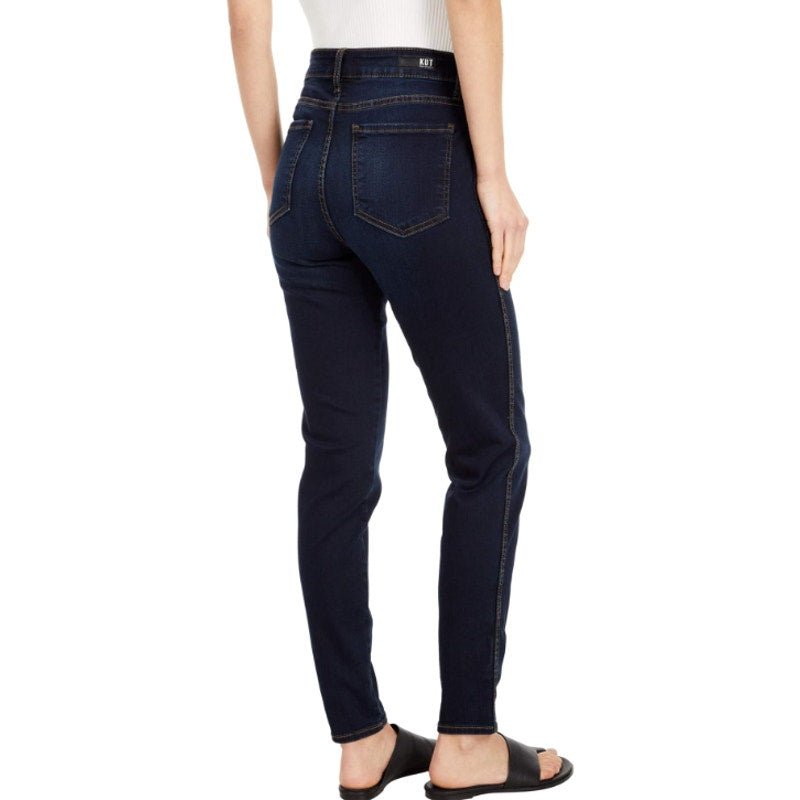 KUT FROM THE KLOTH Womens Diana Skinny Jeans Size 2 Blue Medium Wash Stretch NWT