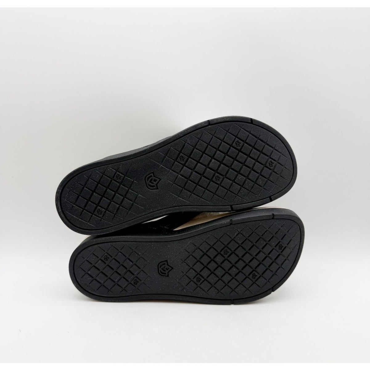 Spenco Waco Women's Laguna Ellie Flip Flop Sandal Size 7.5 WIDE EU 38 Black NIB