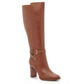 Lauren Ralph Lauren Womens Manchester Knee High Boots Size 5.5 B Tan Leather NIB