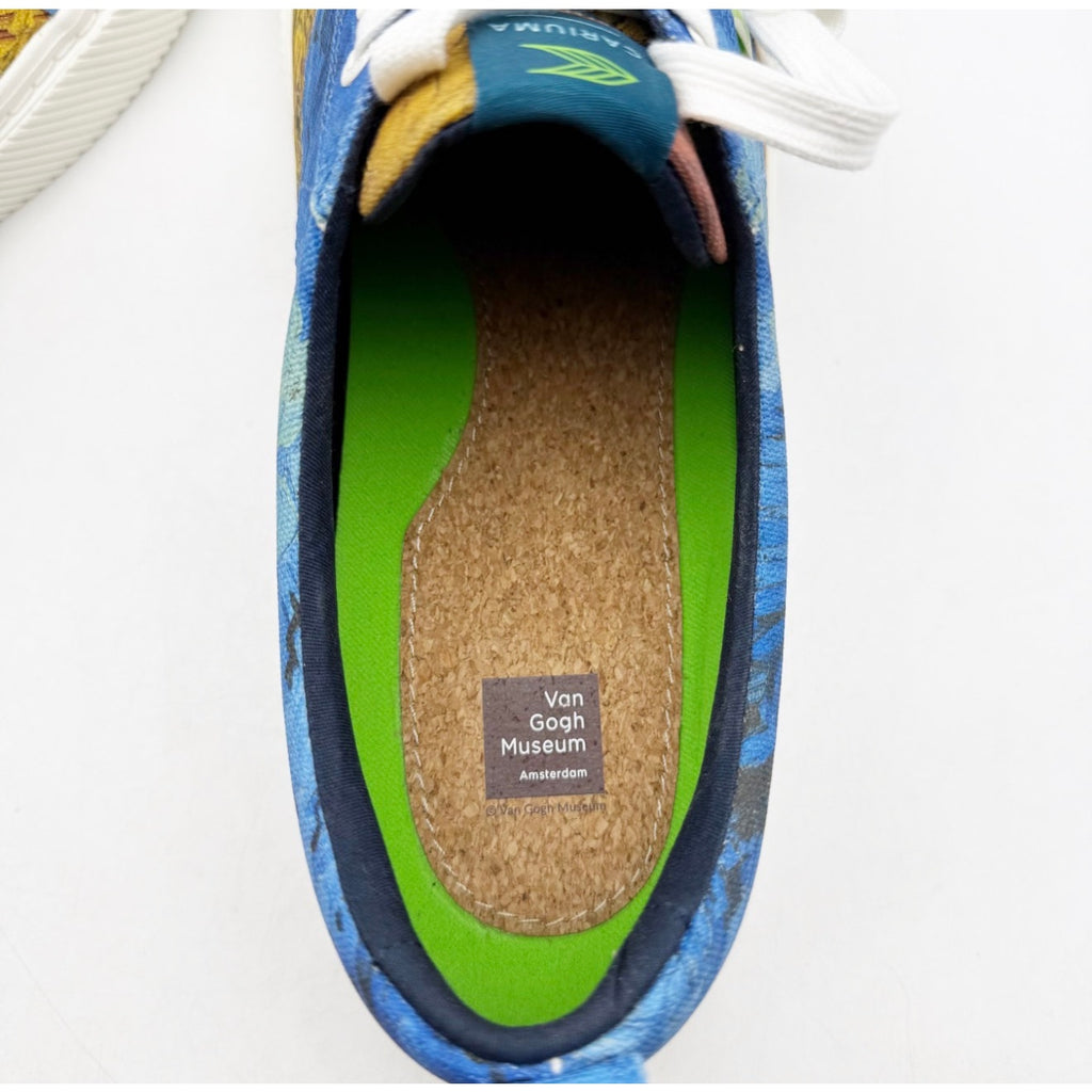 Cariuma X Van Gogh Men's VGM OCA Low Sneaker US 13 Blue Wheatfield Canvas NIB