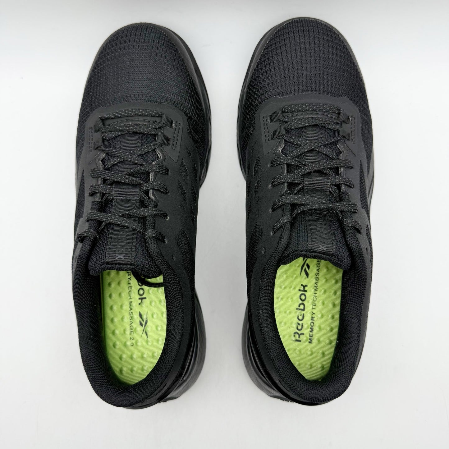 Reebok Womens Nanoflex TR EH Comp Toe Work Sneakers US 6.5 Wide Black NIB