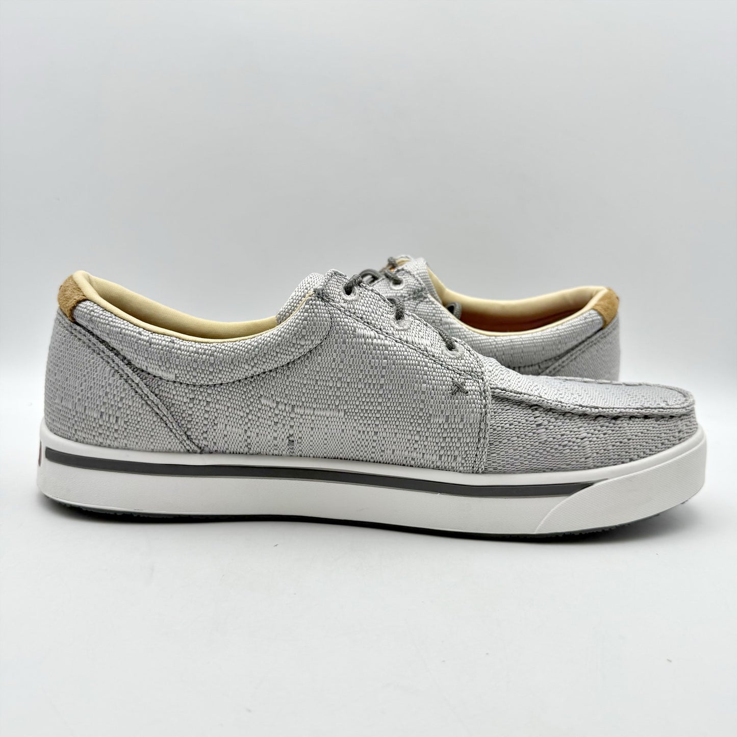 Twisted X Work Mens MCAN003 Safety Sneakers US 10.5 Wide Grey Composite Toe NWOB