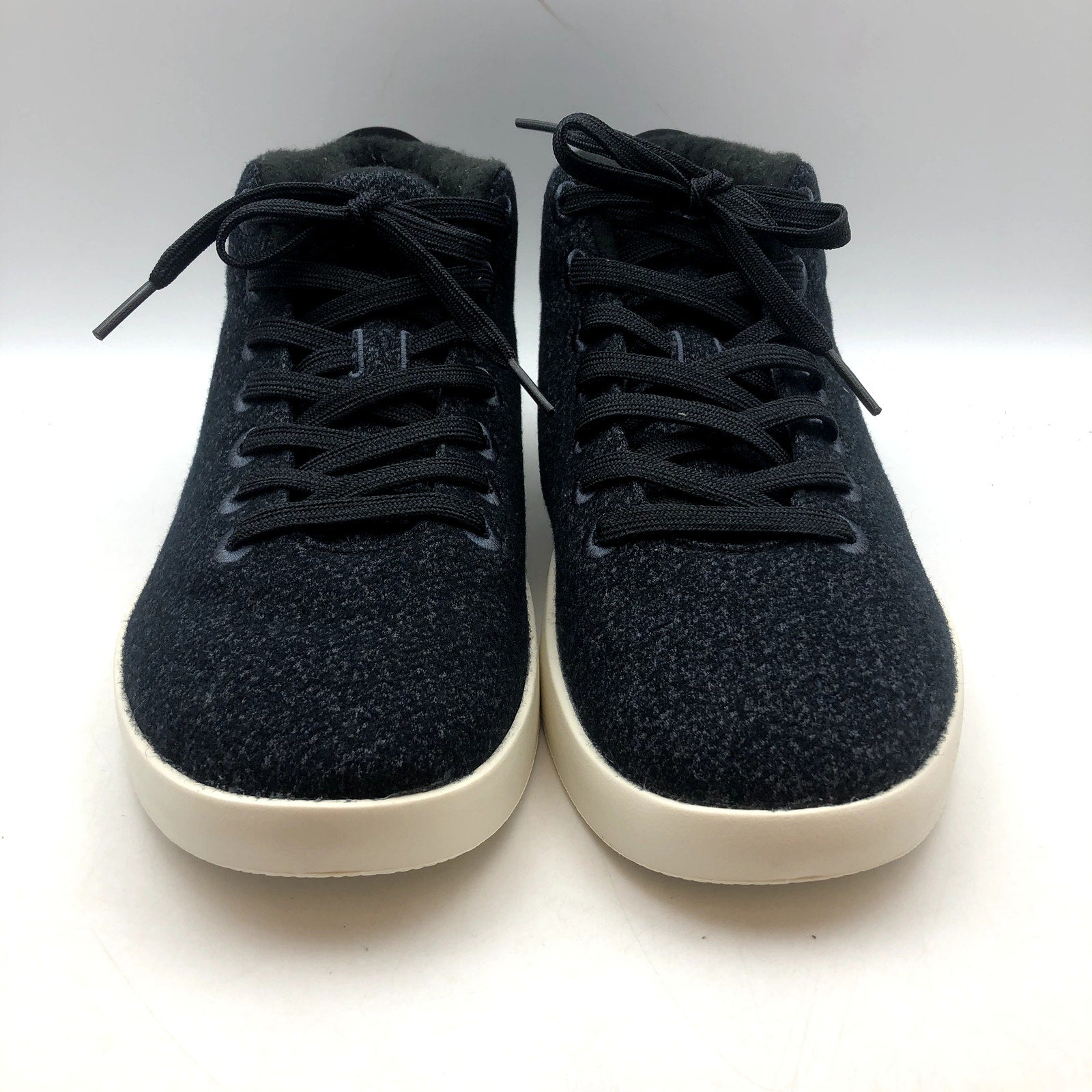 AllBirds Mens Wool Piper Mids Sneaker Size 10 Heathered Black NWB