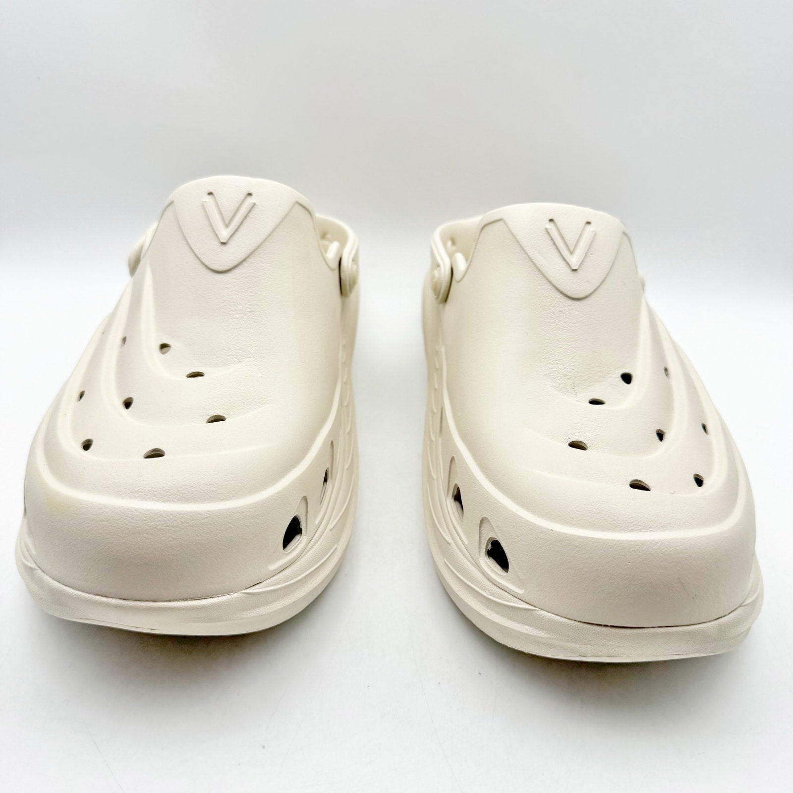Vionic Womens Wave X Clogs US 13 Off White Comfort NWOB
