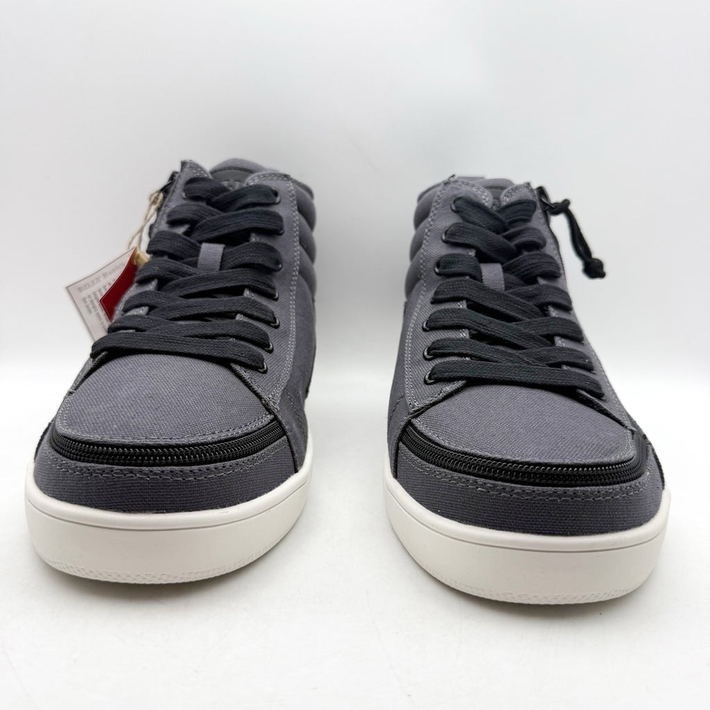 Billy Footwear Mens CS High-Top Sneaker US 9 Wide EU 42 Black Charcoal NWOB
