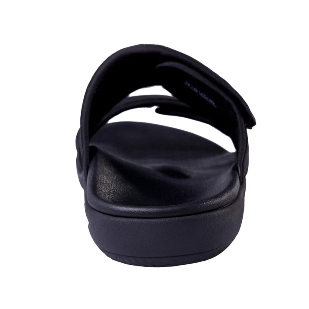 Spenco Womens KHOLO NUEVO Comfort Slide Sandals Size 9.5B Black NWT