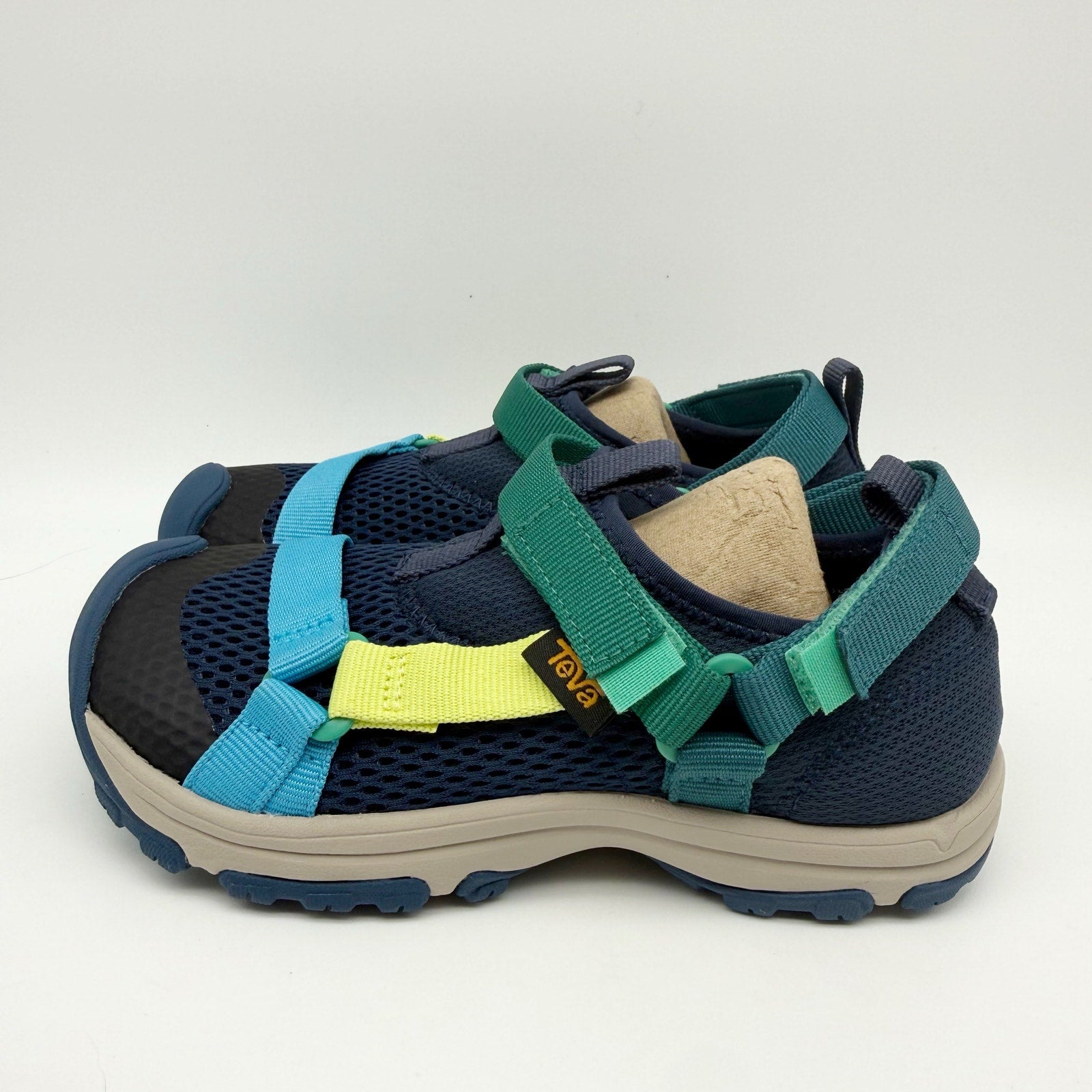TEVA Kids Outflow Universal Closed Toe Sandals US 13 Blue Water Shoes NIB