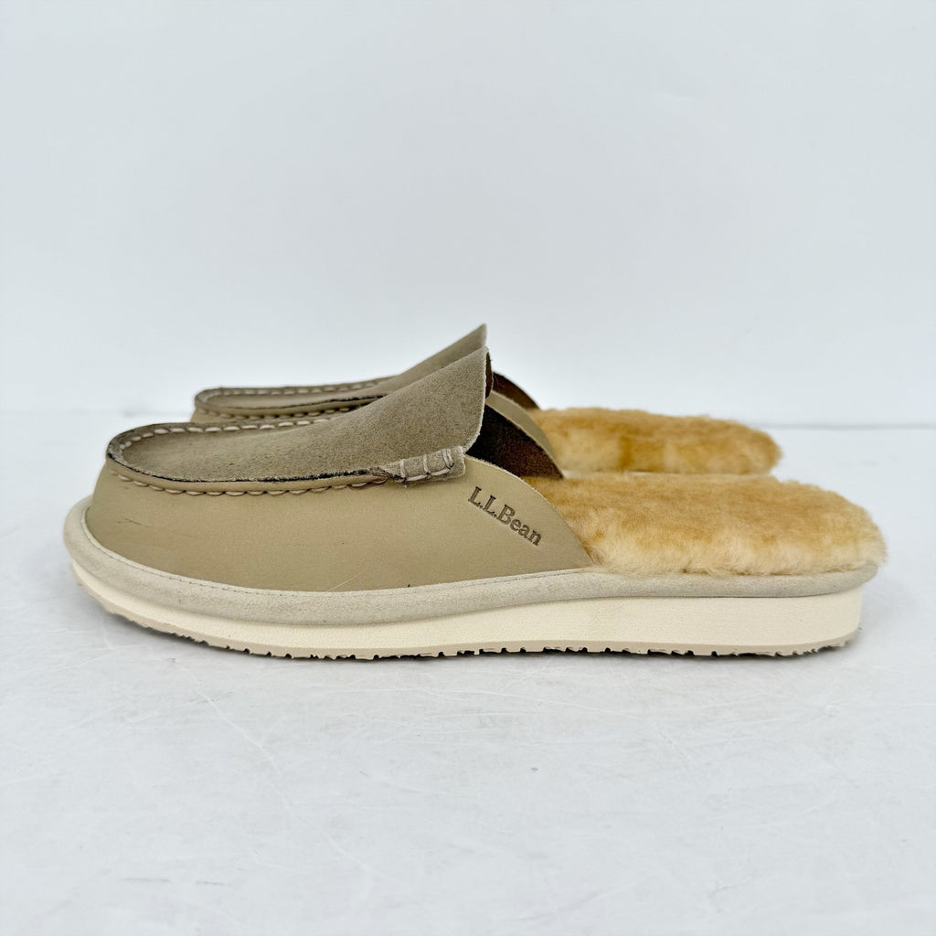 L.L.Bean Womens Wicked Good Slippers Size 8 M Suede Slip On NIB