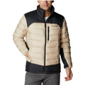 COLUMBIA Men's Autumn Park Down Jacket Small Cream Black NWT