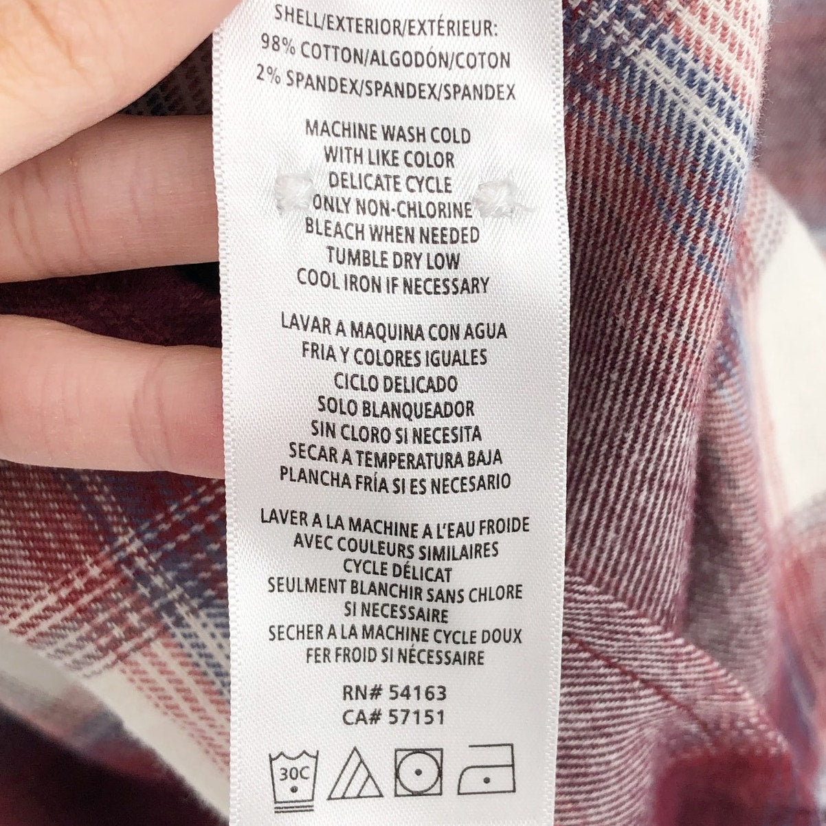 BASS OUTDOOR Men's Expedition Stretch Flannel Shirt XL Red White Plaid NWT