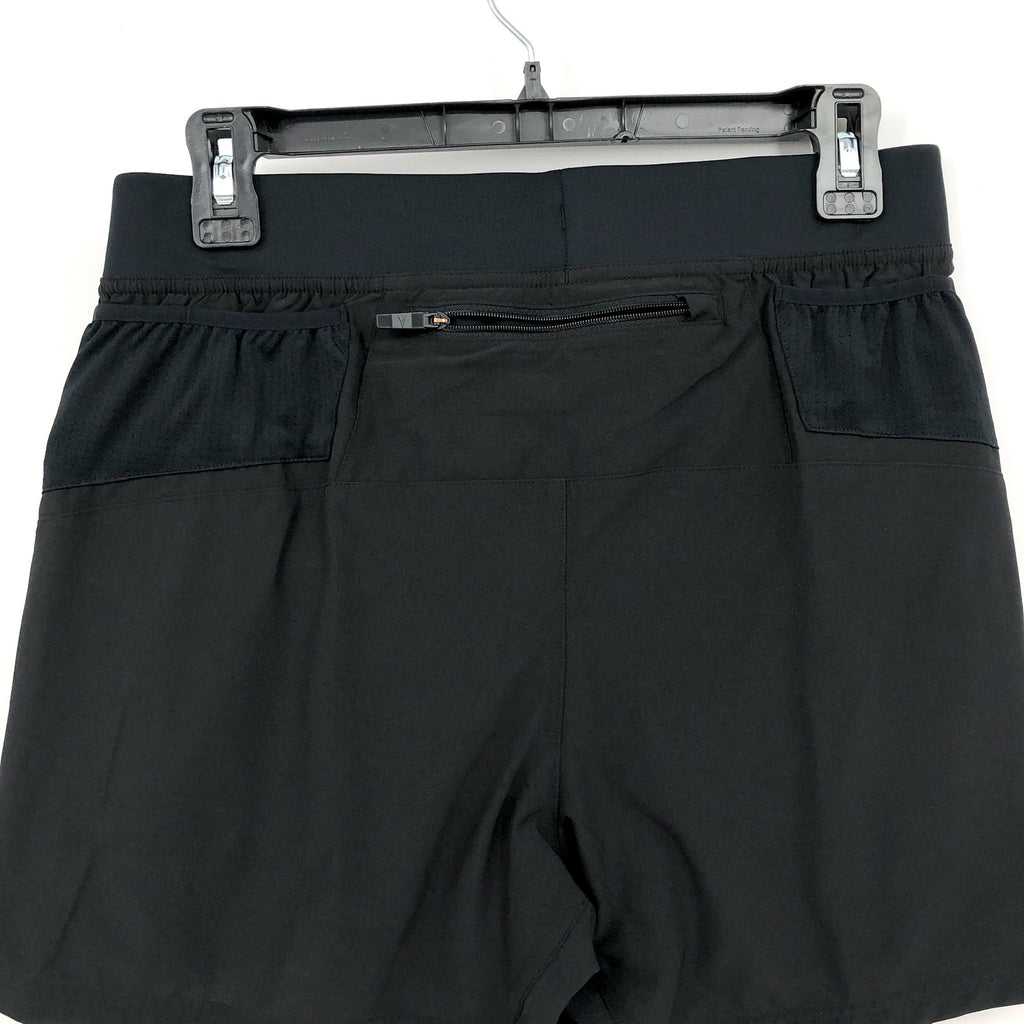 BROOKS Men's Sherpa 5" Running Shorts Small Black Athletic Stretch NWT