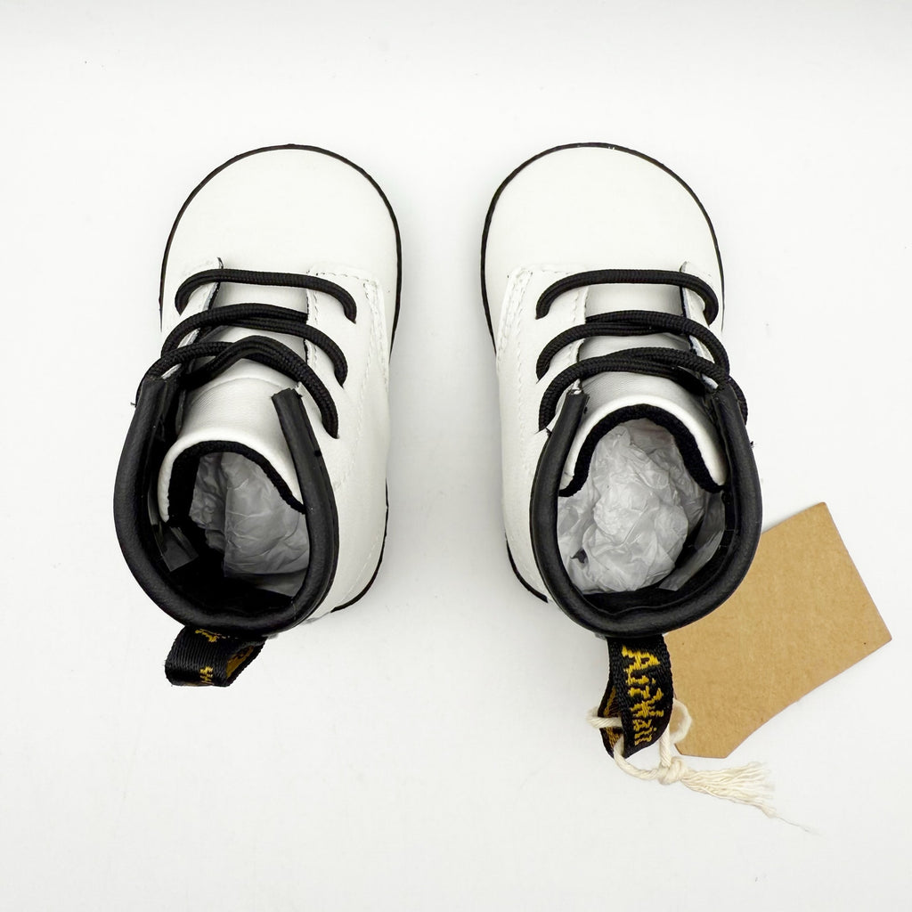 Dr. Martens Infant/Toddler 1460 Crib Bootie US 3 EU 18 White Leather NIB