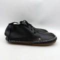 RE/DONE Womens Metal Oxford Shoes EU 40 US 10 Black Leather NWOB
