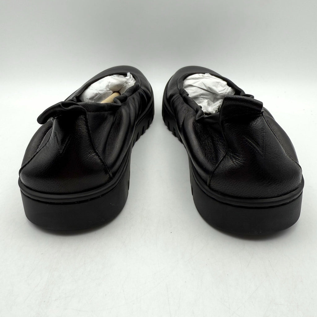 VIONIC Womens Uptown Ballet Slip-on Flats US 7 EU 37 Black Leather NWOB