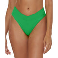 BECCA Modern Edge Elise French Cut Bikini Bottom Small Verd Green High-Waist NWT