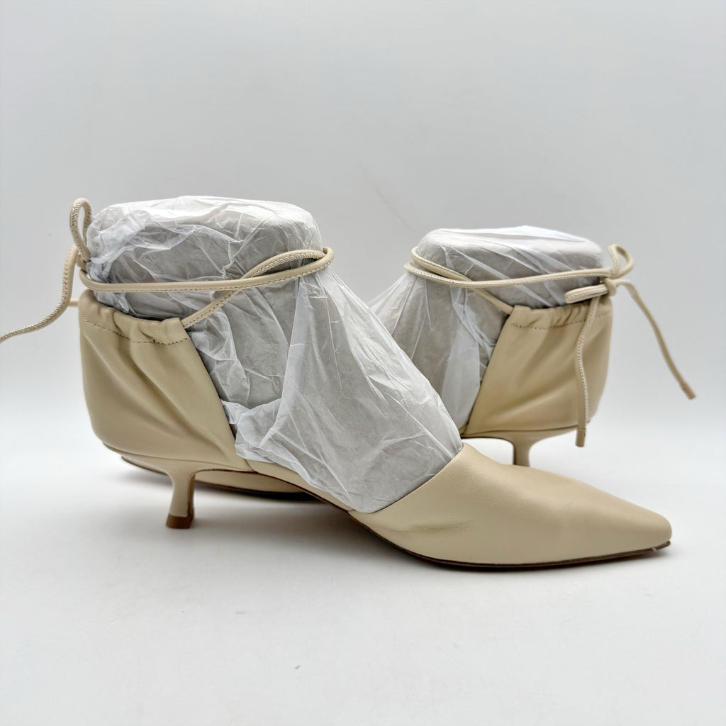 Vince Womens Sarai Pumps US 6.5 M EU 36.5 Sand Beige Leather NIB