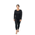 HOT CHILLYS Women's Pepper Skins Crewneck Base Layer Top Small Black NWOT
