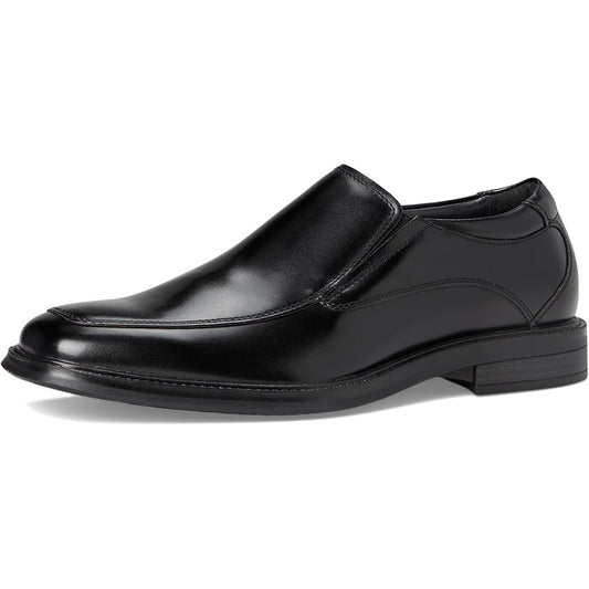 Dockers Mens Lawton Loafers US 11.5 Wide EU 45 Black Leather Slip On NIB