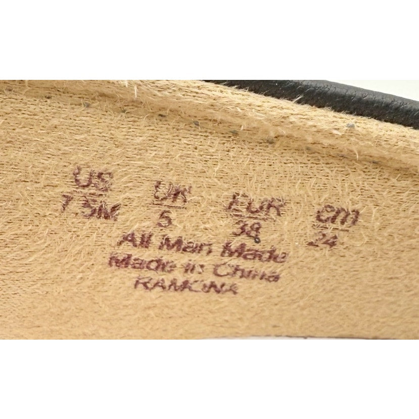 Soul Naturalizer Womens Ramona Mary Jane Flats US 7.5 M EU 38 Black NIB