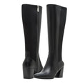 Blondo Womens Silvanna Knee High Boots Size 9 M Black Leather Waterproof NWOB